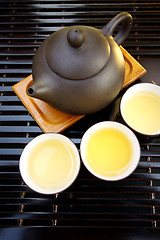 Image showing Chinese tea set