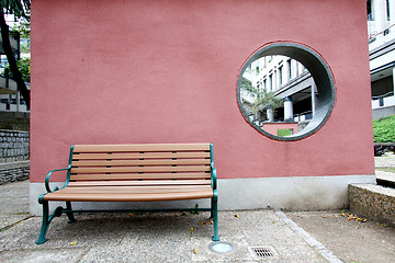 Image showing Chair in countryside