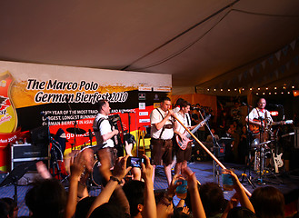 Image showing The Marco Polo German Bierfest in Hong Kong
