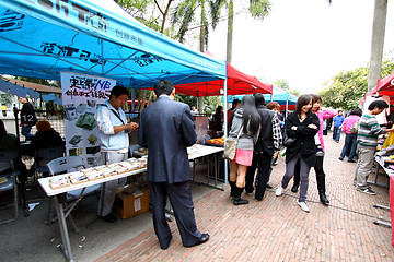 Image showing Flea market in OCT-LOFT in Shenzhen, China