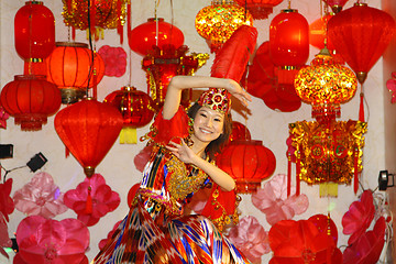 Image showing Xinjiang Dance in Lingnan University, Hong Kong