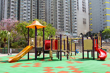 Image showing Colorful playground