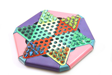 Image showing Chinese checkers game