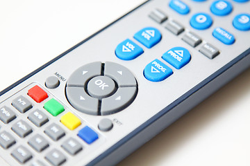 Image showing Remote control on white background