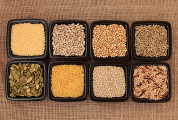 Image showing Cereal and Grain Selection