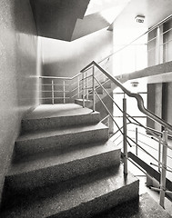 Image showing Empty stairway