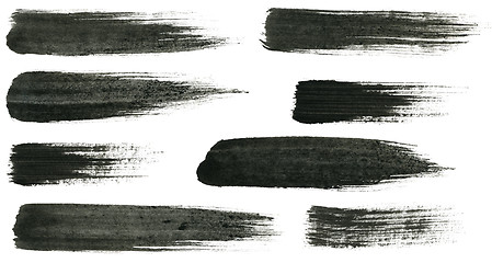 Image showing Ink strokes