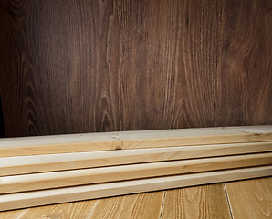 Image showing Wood planks