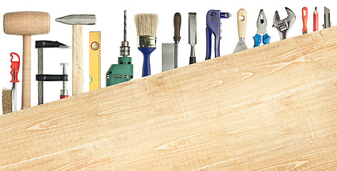 Image showing Carpentry background