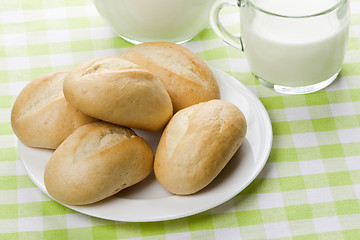 Image showing Breakfast table