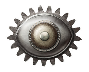Image showing Metal eye