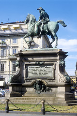 Image showing Monument of general Lamarmora  Turin Piedmont Italy