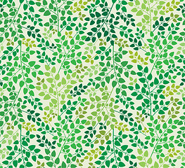 Image showing Floral seamless background