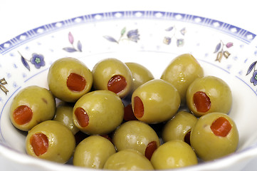 Image showing Salad with olive