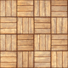 Image showing Parquet - realistic seamless texture