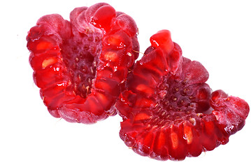 Image showing Red raspberry