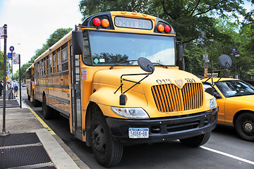 Image showing New York School Bus