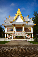 Image showing Small Buddhist temple. Surin, Thailand