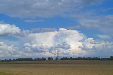 Image showing Sky and field