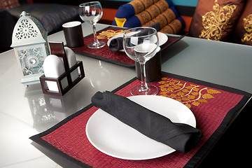 Image showing Dinner Place Setting