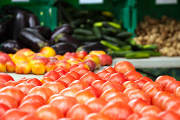 Image showing Farmers Market Tomatoes