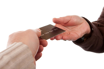 Image showing Paying By Credit Card