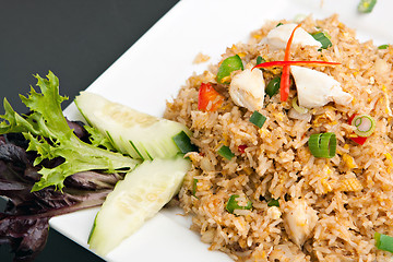 Image showing Thai Crab Fried Rice