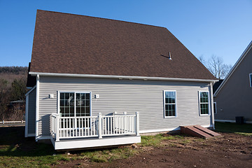 Image showing New Constructed Home with Porch
