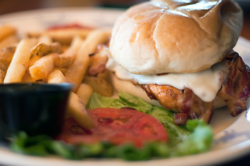 Image showing Chicken Club Sandwich