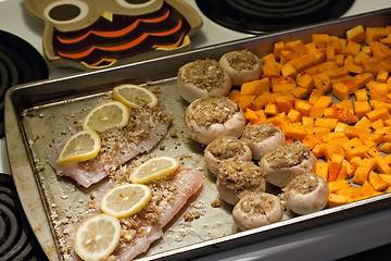 Image showing Prepared Baked Meal 