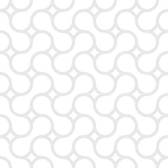 Image showing Monochrome pattern - gray curved lines