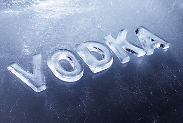 Image showing Vodka