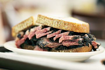 Image showing Pastrami on Rye