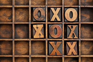 Image showing tic-tac-toe or noughts and crosses 