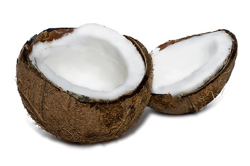 Image showing Fresh coconut