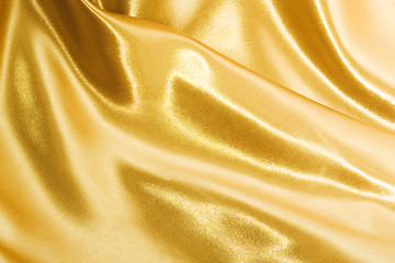 Image showing Golden silk