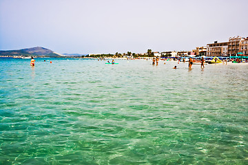 Image showing Sunny beach in Italy