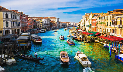 Image showing Grand Canal in Venice