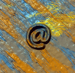 Image showing email symbol