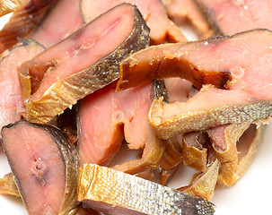 Image showing smoked fish