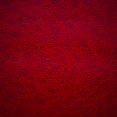 Image showing Red leather texture for background