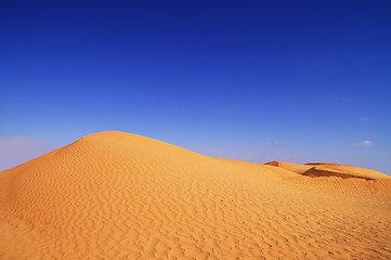 Image showing dunes and blue sky