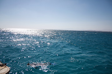 Image showing blue water