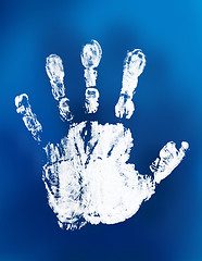 Image showing mystical handprint