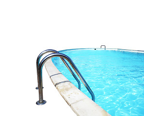 Image showing hotel pool