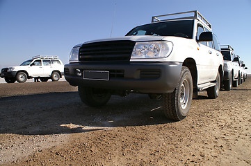 Image showing Offroad in the desert