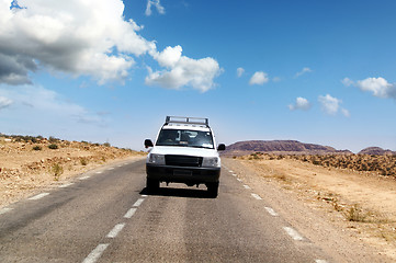 Image showing jeep on the road