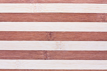 Image showing Close-up of bamboo mat for background