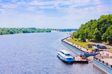 Image showing Ship on River