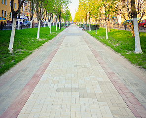 Image showing sidewalk